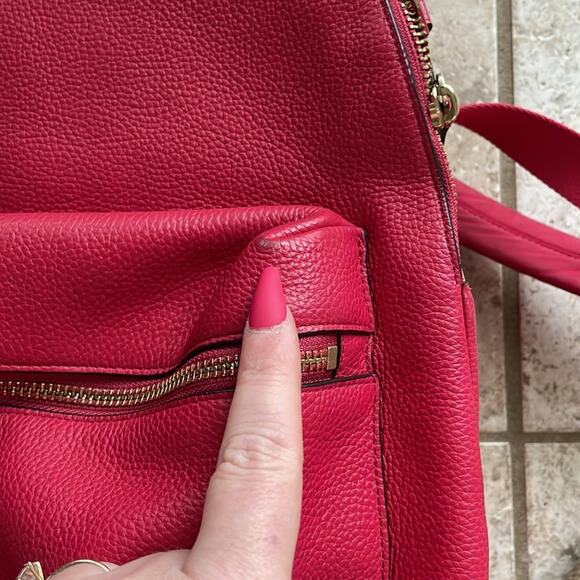 Coach Charlie Pebbled Leather Medium Backpack - Picture 15 of 16